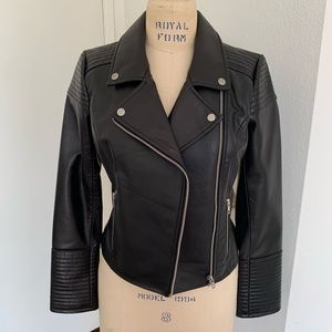 BB Dakota genuine leather moto jacket